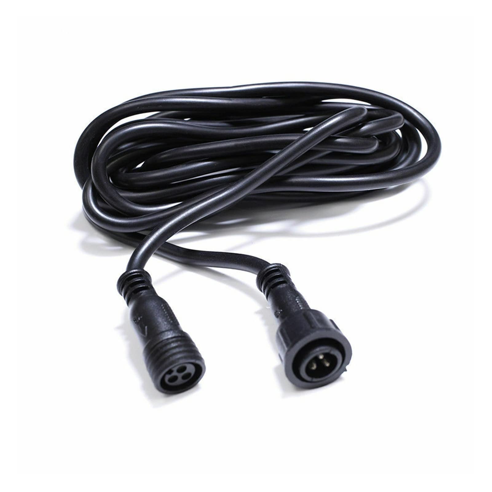 YHNUJMIK  LingLONG 3 Pin 10ft 3M Extension Cord Cable Wire For 52023 Car Truck Traffic Advisor LED Cob Flash Strobe Warning Light Bars