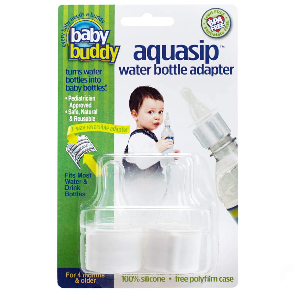 Baby Buddy AquaSip Silicone Water Bottle Spout Adapter