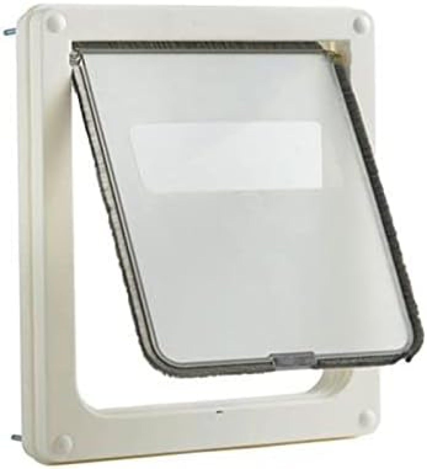 Puerta para Mascotas para Perros Y Gatos con Cerradura De 4 Vías Puerta para Gatos Extra Grande para Puertas Interiores Y Exteriores, Puerta con Solapa para Gatos Resistente A La Intemperie,