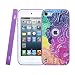 iPod Touch 5, Case, iPod Touch 5th generation Case - NageBee - Premium Heavy Duty Defender Protector with Stand Hard Case for Apple iPod Touch 5 5th Generation (Hybrid Verge Rainbow Illusion)