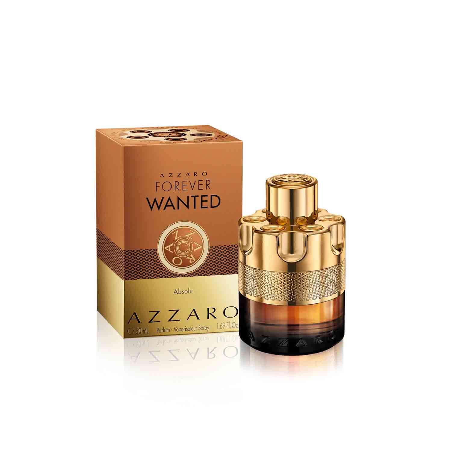 Azzaro Forever Wanted Absolu Profumo Uomo, Fragranza Maschile Intensa, Sofisticata e Sensuale, Note Ambrate e Legnose, Con Incenso Vibrante, Vaniglia Calda e Whisky, A Lunga Durata