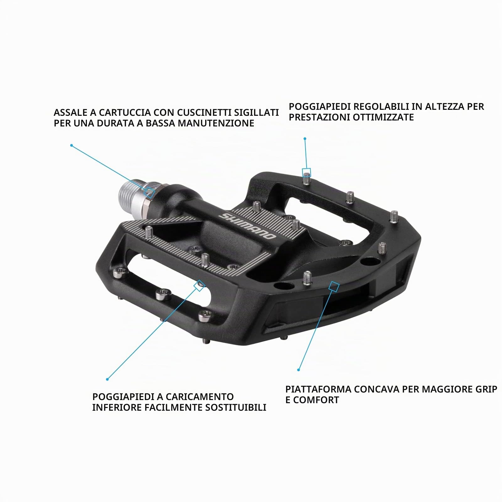 Shimano Pedali GR500