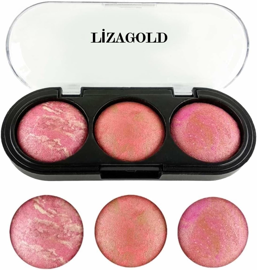 3'lü Allık - Terracotta Blush No : 1 Pembe