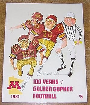 Paperback 100 Years of Golden Gopher Football Book