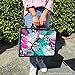 Impressions Vanity Hello Kitty Makeup Case with Full Size Mirror and Lighting,With Touch Sensor,Travel Jewelry Case with Makeup Brush Organizer and Adjustable Dividers (Animal Pink)