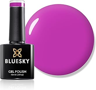 Bluesky Gel Nail Polish, Tropical Magenta Neon15, 10 ml Bright Pink, Long Lasting, Chip Resistant, 10 ml (Requires Drying Under UV LED Lamp)