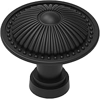 Vista 1 de Tiradores redondos para gabinetes de cocina, cajones de cómodas y muebles modernos, con diseño floral victoriano