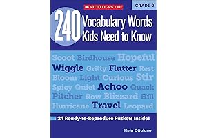 240 Vocabulary Words Kids Need to Know: Grade 2