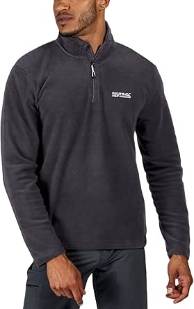 Regatta Men's Thompson Fleece Zip Sweatshirt, Iron