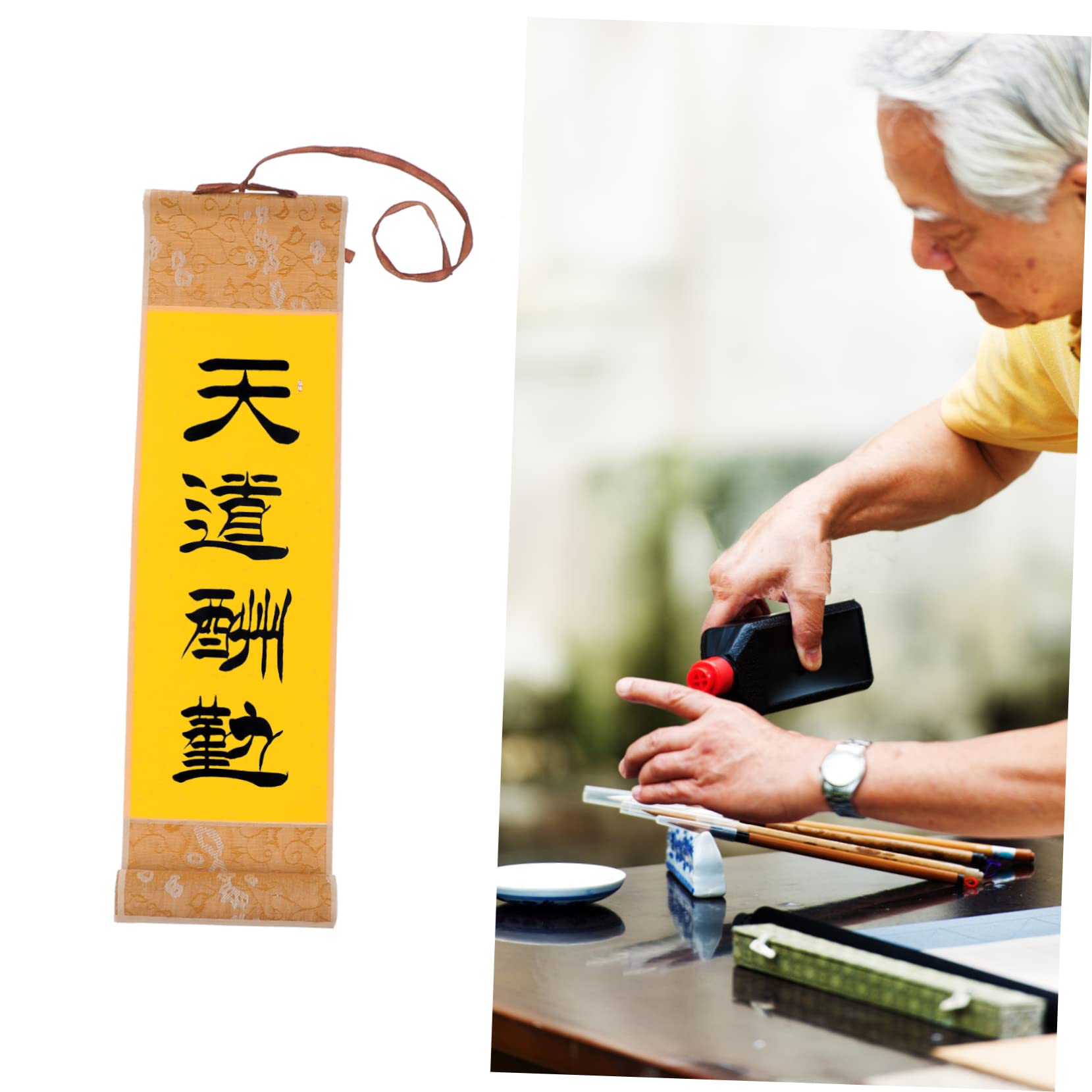 Rotolo Carta Di Riso Per Calligrafia E Pittura - Pergamena Bianca Cinese, Per Decorazione Parete - Foto 10