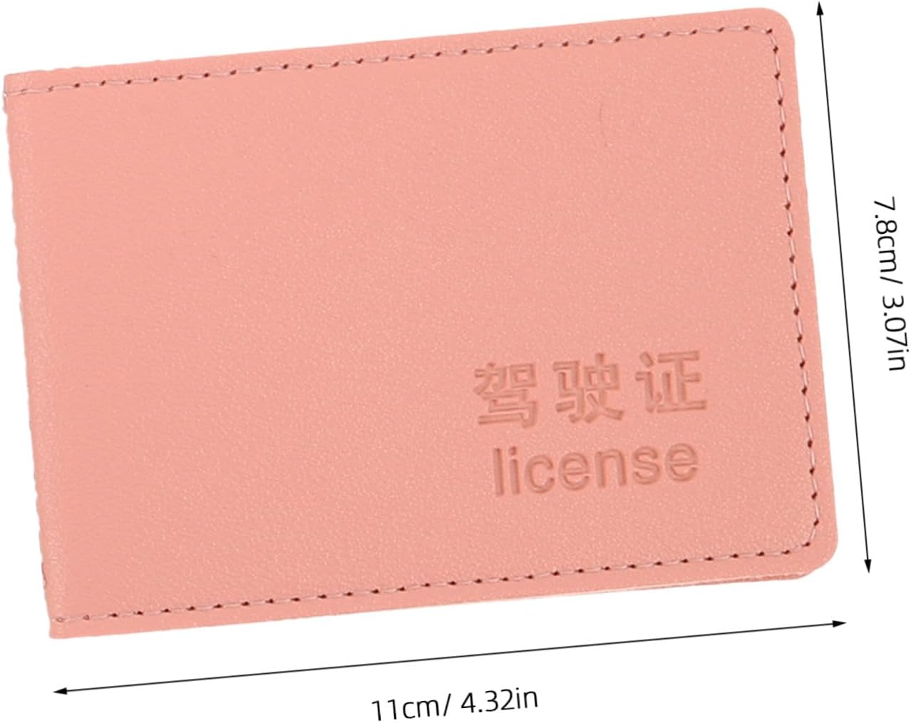 6pcs Car Driver License Holder Pu Card Case 6 Slots for Men Women