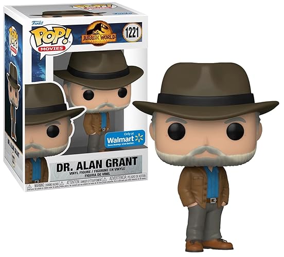 POP Funko Jurassic World Dr. Alan Grant