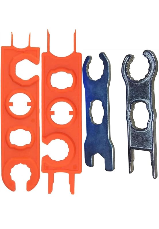 Kit de Chaves para Montagem e Desmontagem de Conectores Solares MC-4 Sunway Solar com 4 Peças