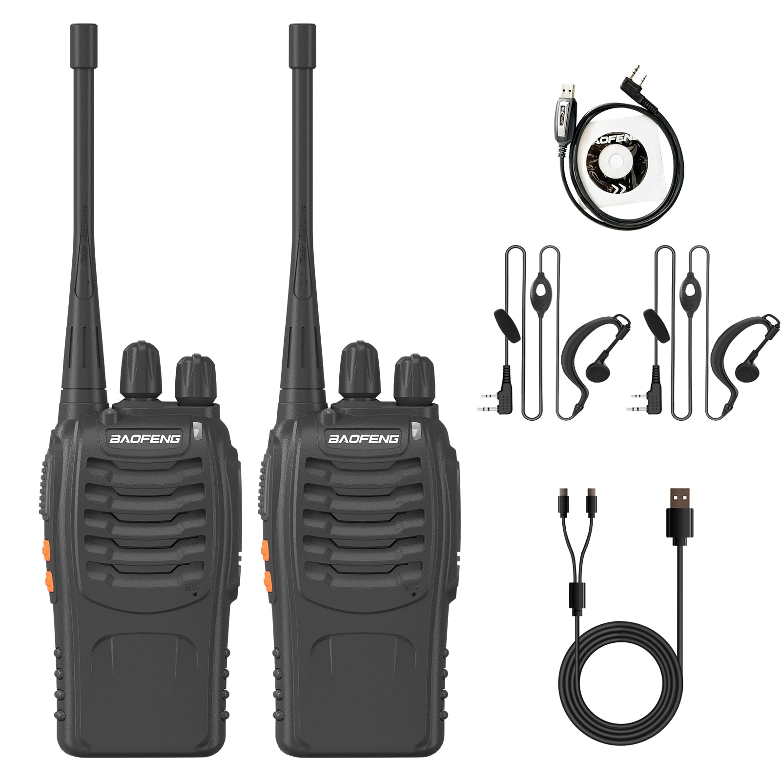 uhawokawページです BF-888S Pro Walkie Talkie Wireless Copy Frequency Long Range