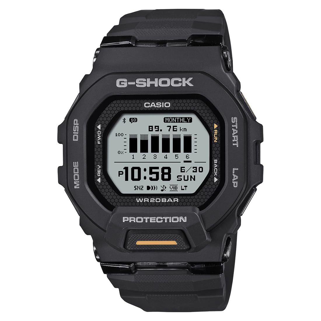 casio G-Shock GBD-200-1A1DR Digital Clear Watch Men (G1760)-picture-56