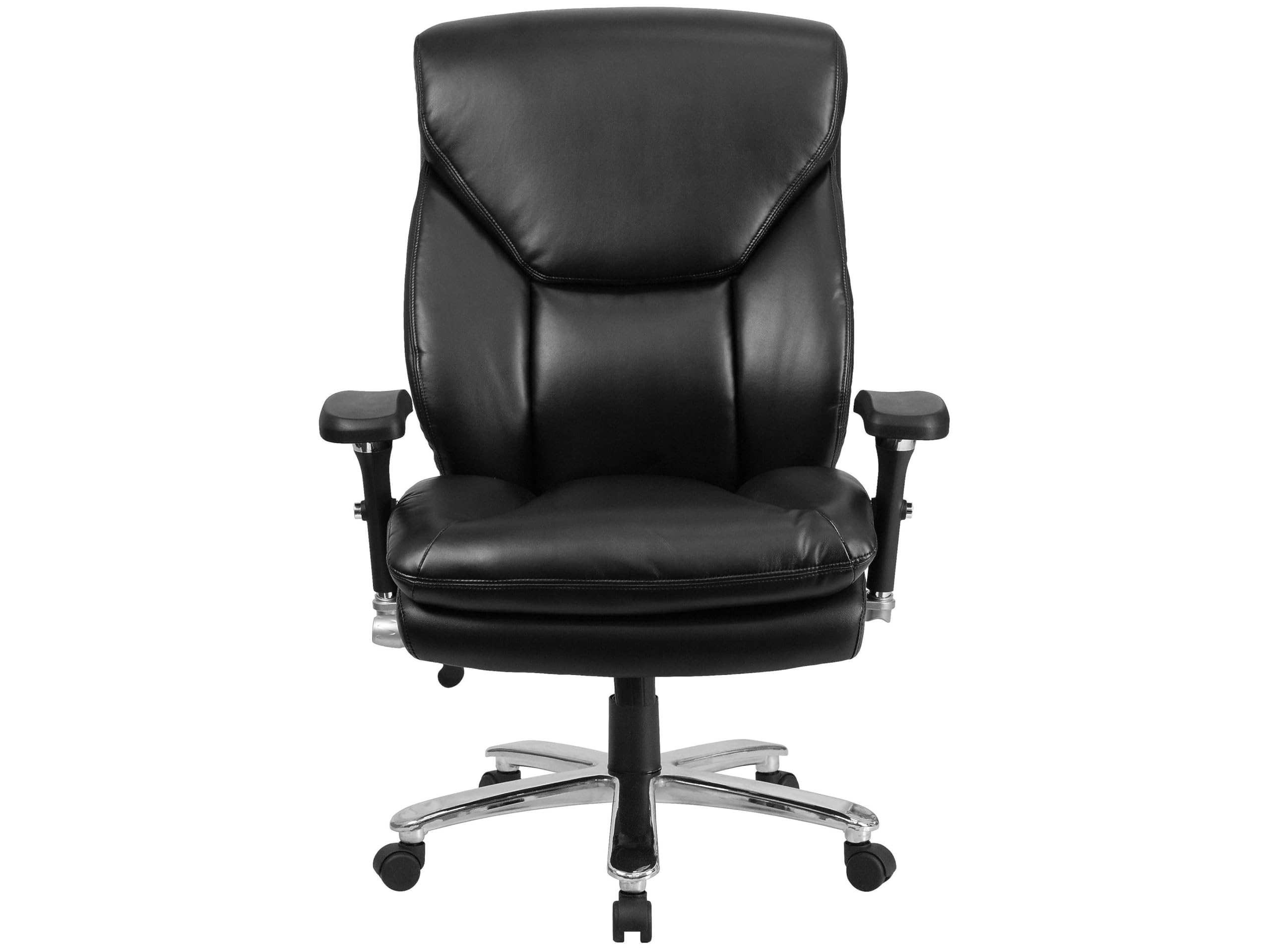 Flash Furniture Hercules Big & Tall LeatherSoft Executive Chair, Black