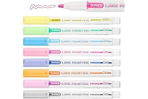 Premium Double Line Outline Markers for Effortless Uplifts