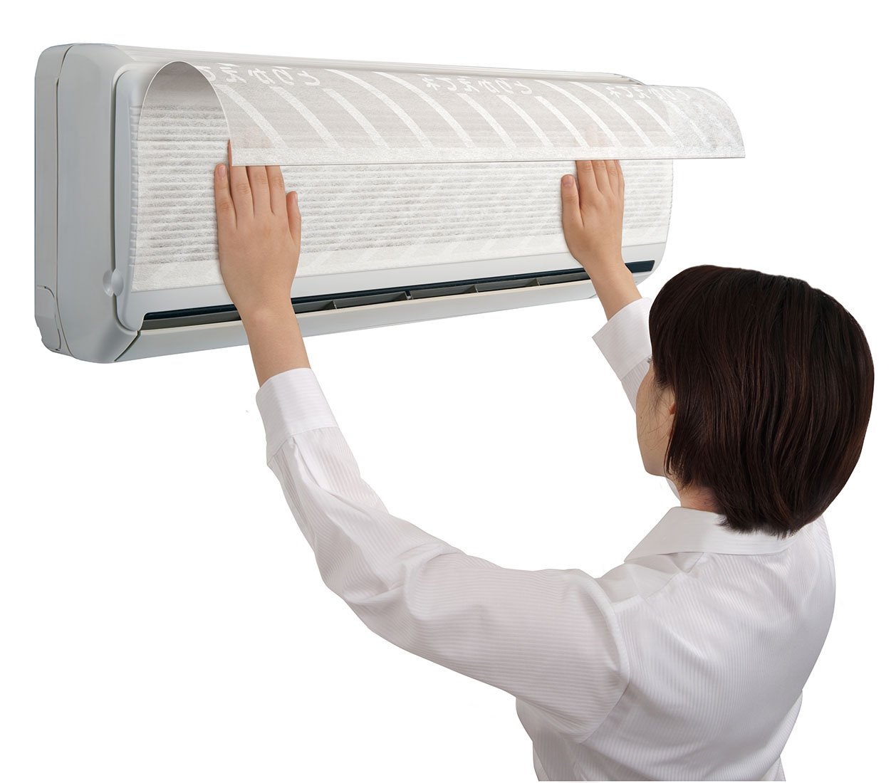 2.8kwエアコン】2011年製☆フィルター2枚の内1枚破れあり画像確認☆