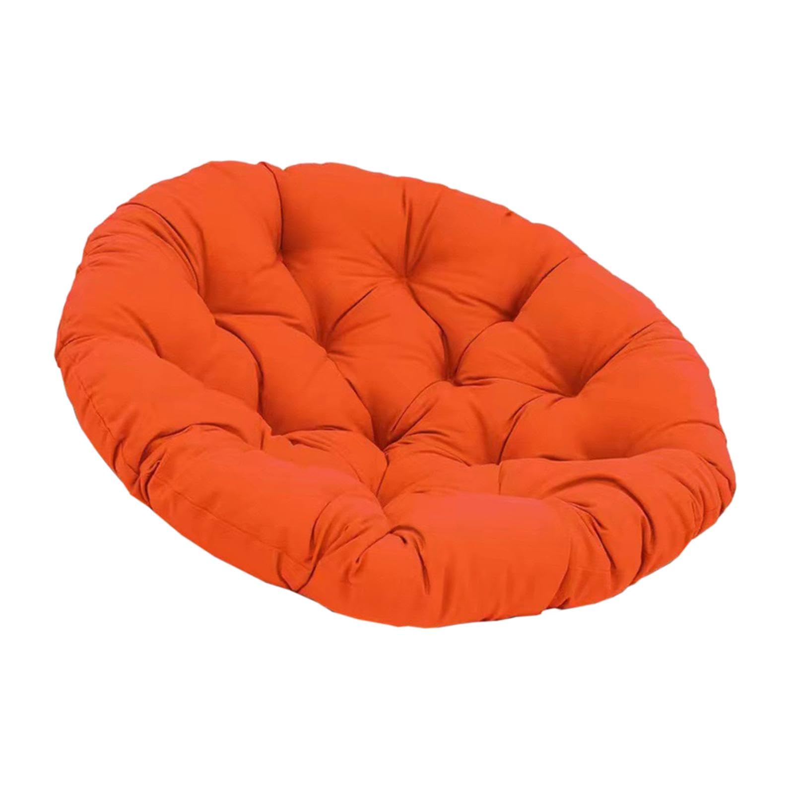 LOOM TREE® Egg Chair Cushion 40Cm Rattan Cushion for Hammock Wicker Chair Rocking Chair Orange | Yard, Garden & Outdoor Living | Patio & Garden Furniture | Cushions & Pads-picture-32
