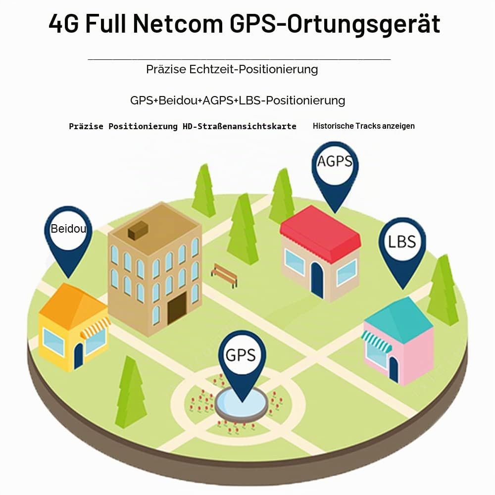 TKMARS 4G Mini Tracker ABO GPS Tracker Klein Unauffällig für Auto,Kinder,Fahrrad,Pack,Koffer,Schlüsselanhänge