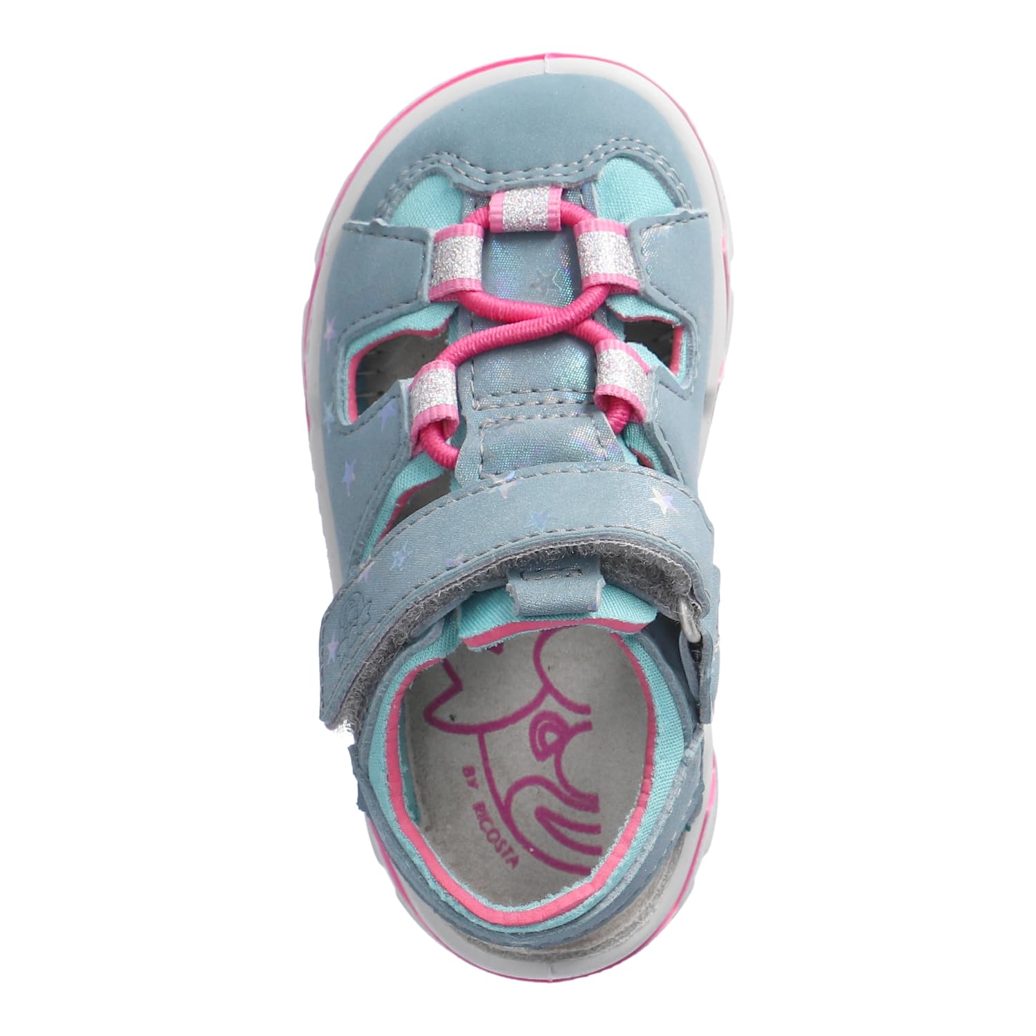 RICOSTA Mädchen und Jungen Sandalen Gery, Kinder Lauflernschuhe, Weite: MITTEL, waschbar