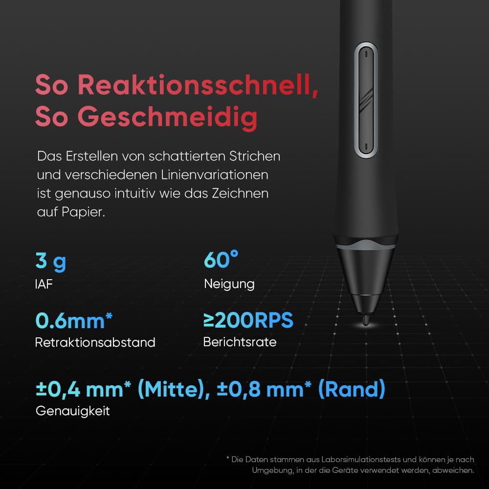 XPPen Artist 15,6 Pro V2 Tablet graficzny z ekranem 15,4 cala 16K poziomów nacisku 8 klawiszy czerwone kółko składany stojak