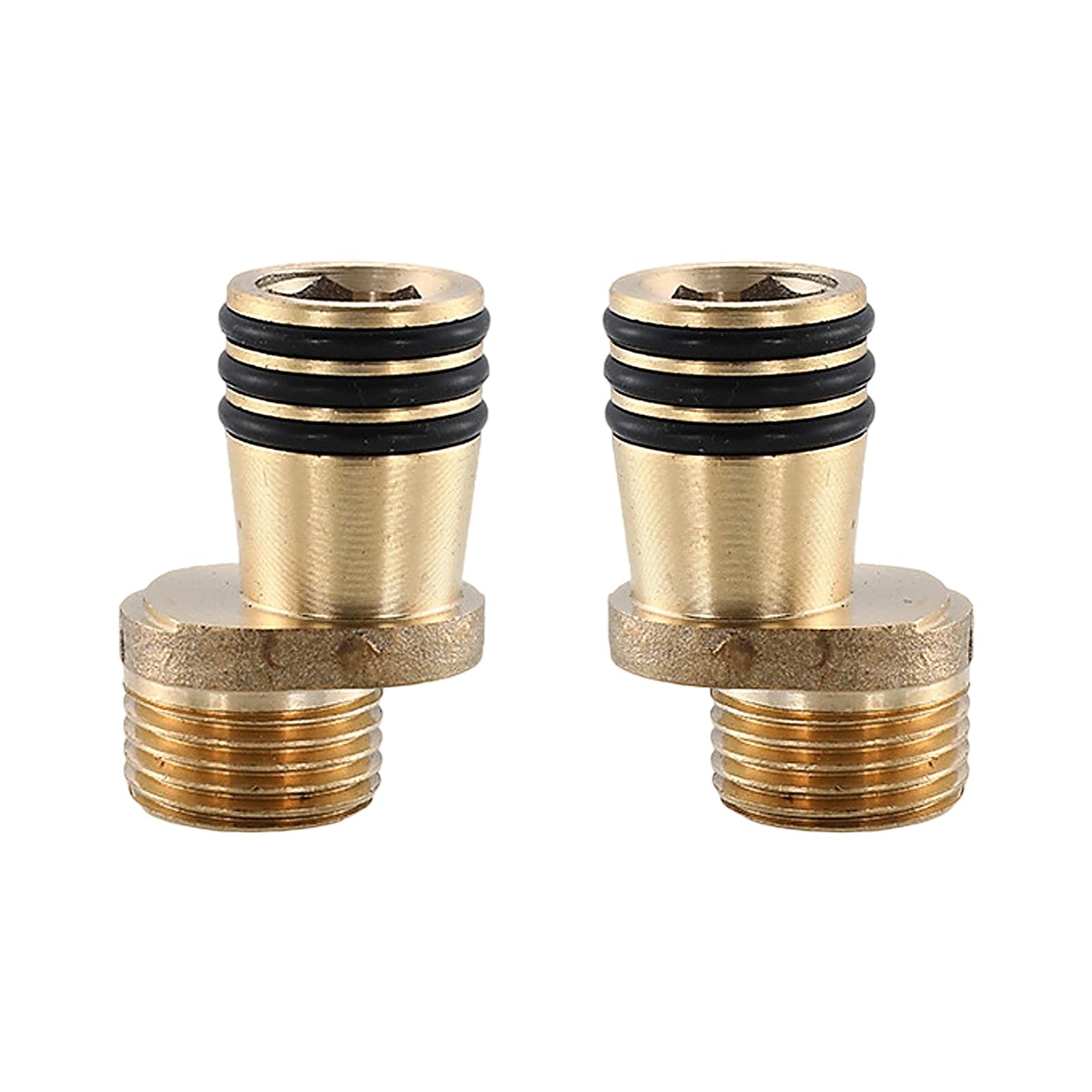 2 Divisions Modifiable Curvilinear Shower Faucet Parentheses Closed Hoop Encompassed Space Saving Permanent Bathroom Addons Double Shower Arm Holder Bronze Alloy