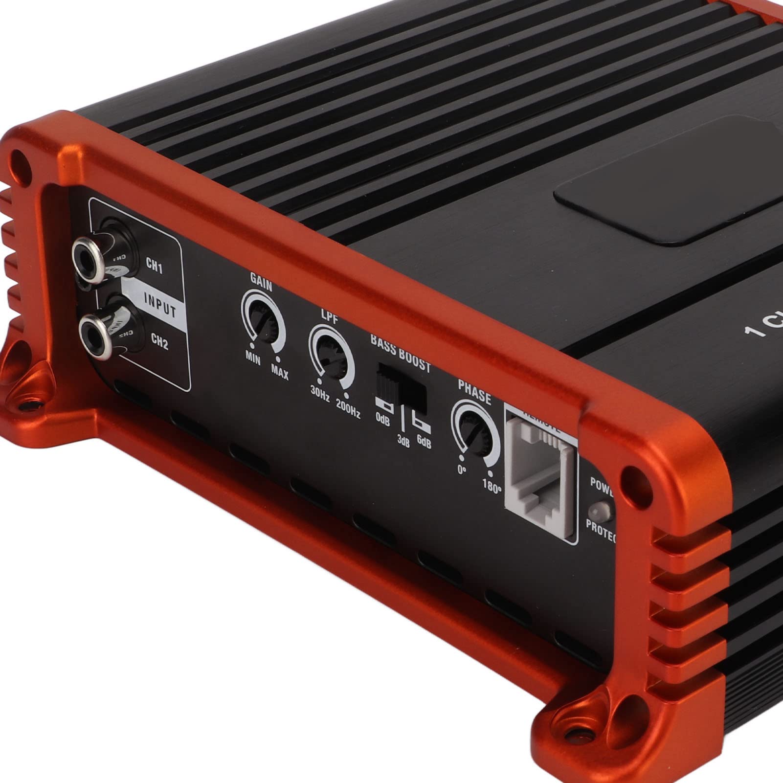 Amplificador Monoblock de Coche Yctze 1 Canal 500W 2Ω 300W 4Ω 10Hz 300Hz Universal para Altavoces de Coche