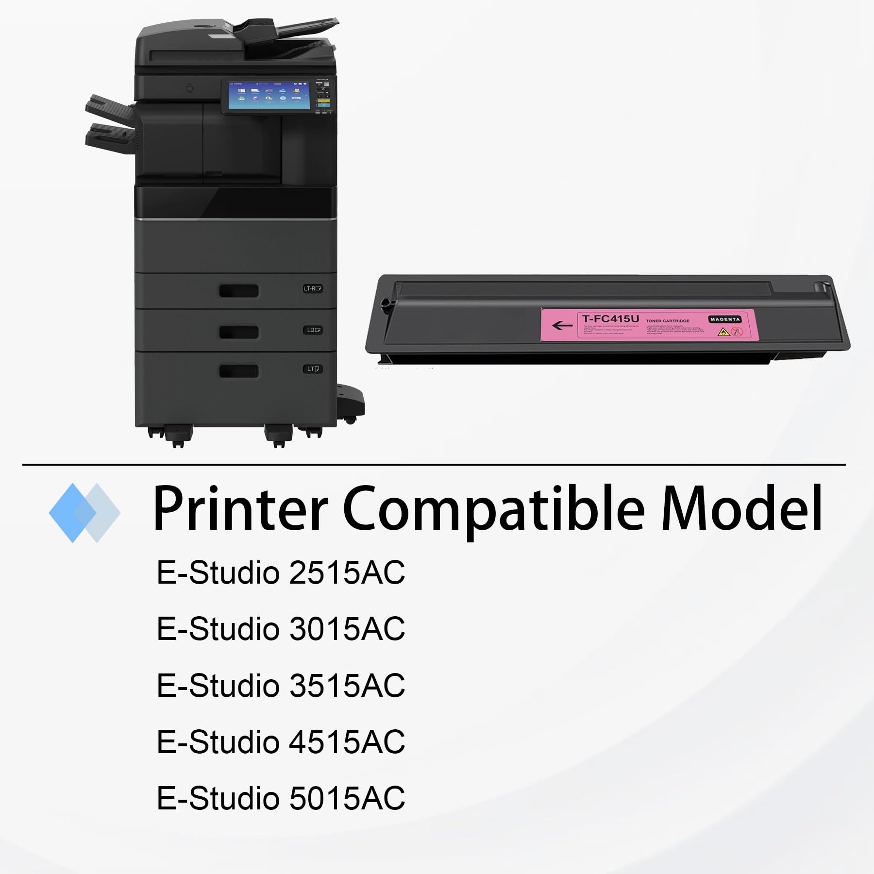 Amazon.com: T-FC415U T-FC415U-M High High Toner Cartridge