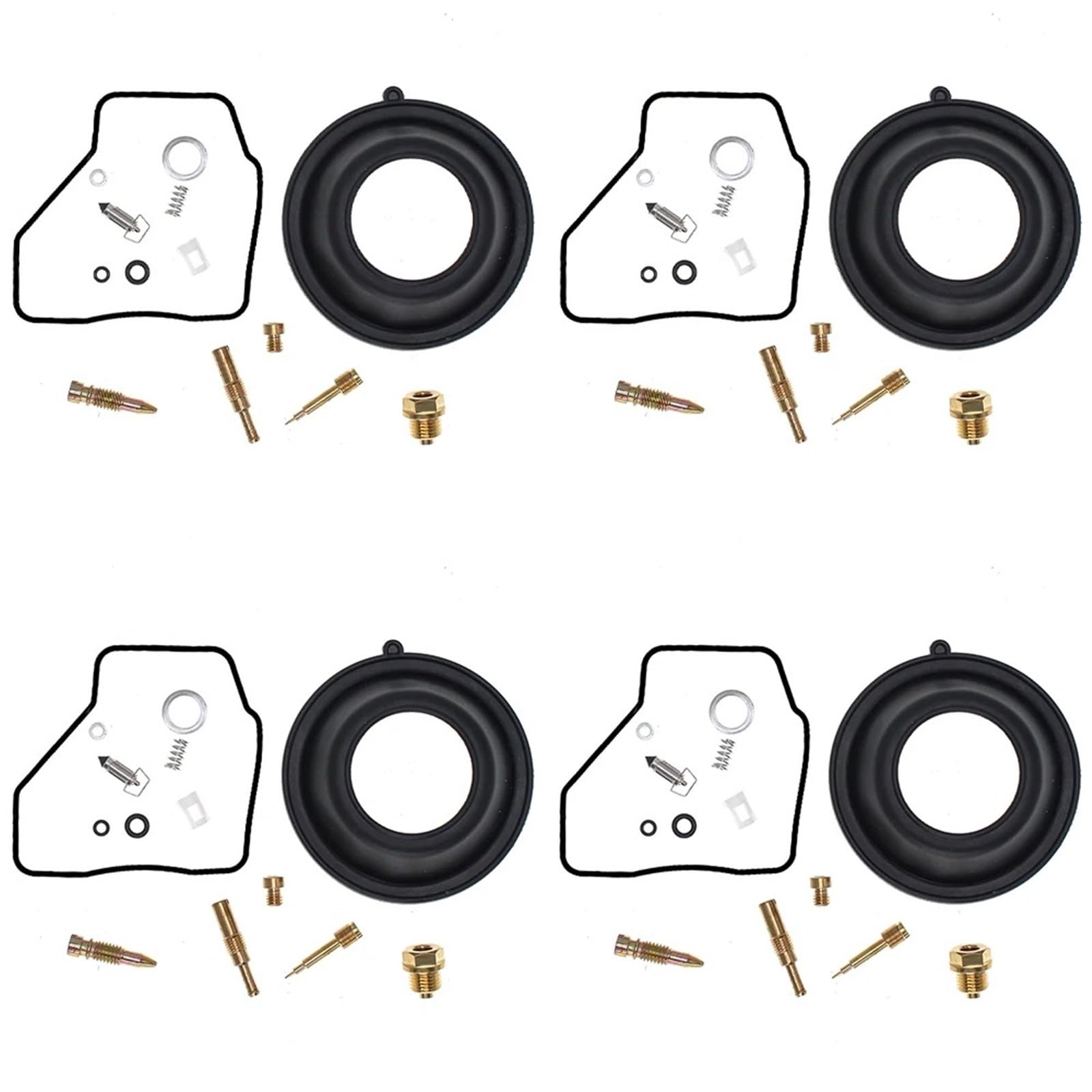 Kit De Reparación Diafragmas para Carburador 4 Unidades para VF500C para V30 para Magna 1984-1985