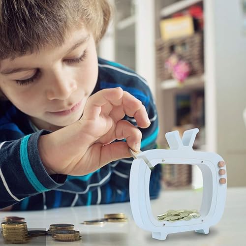 Miniatura 6 de Alcancias De Dinero para adultos, alcancías decorativas para adultos, caja de sombra decorativa, marco de madera, banco de dinero, caja de dinero de