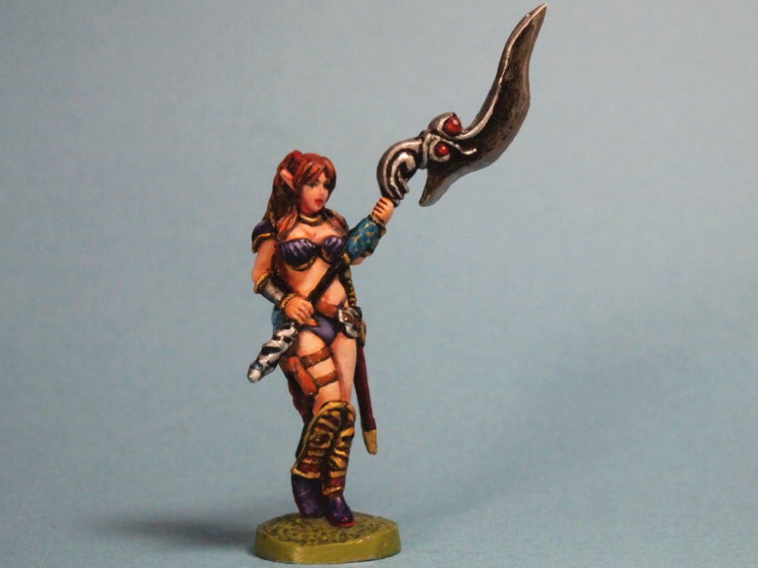 Amazon.co.jp: オーロラモデル 「ハルバーディア」メタルフィギュア