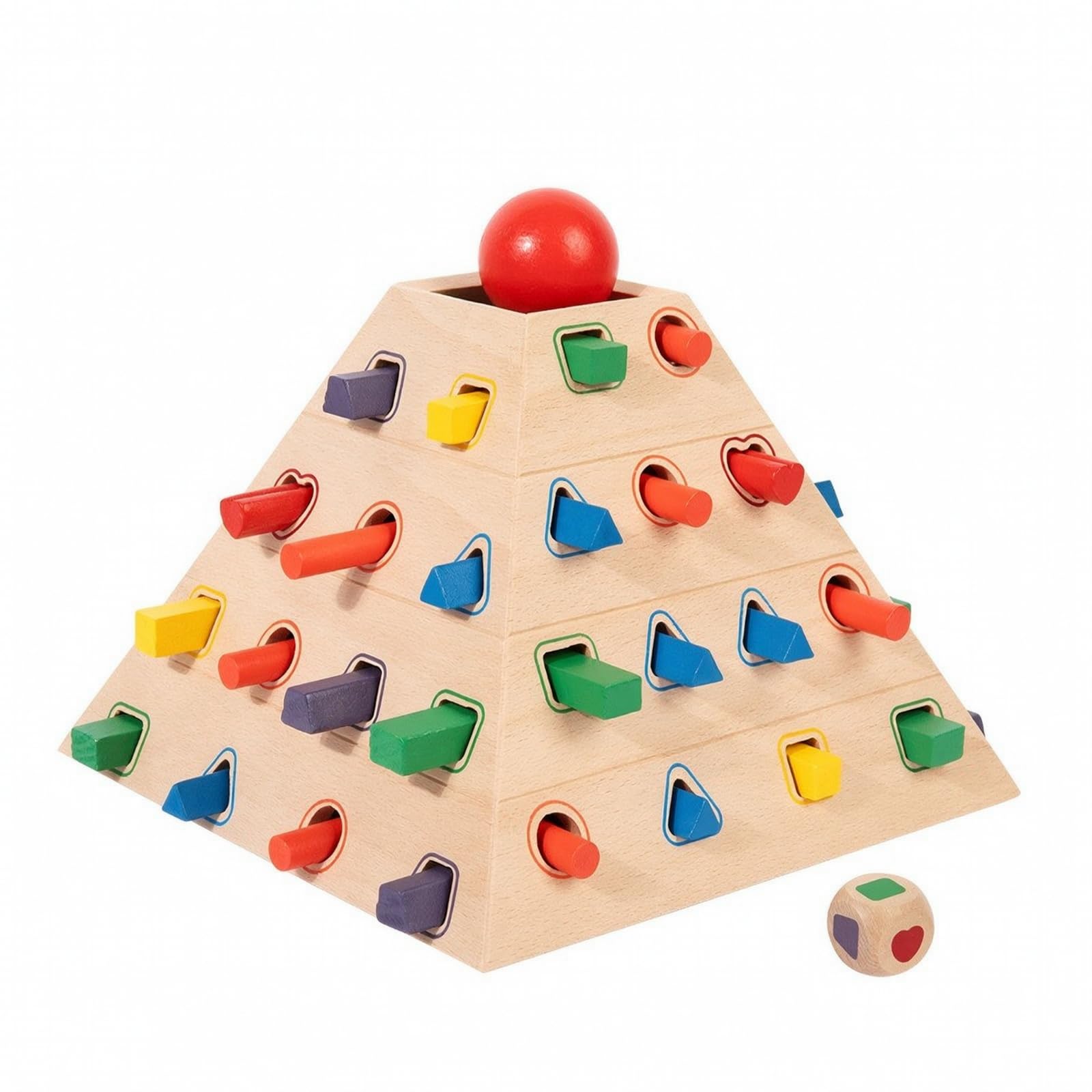 Pyrami Pédagogique Sensoriel Naturel, pr Maternelle, s, Bébés