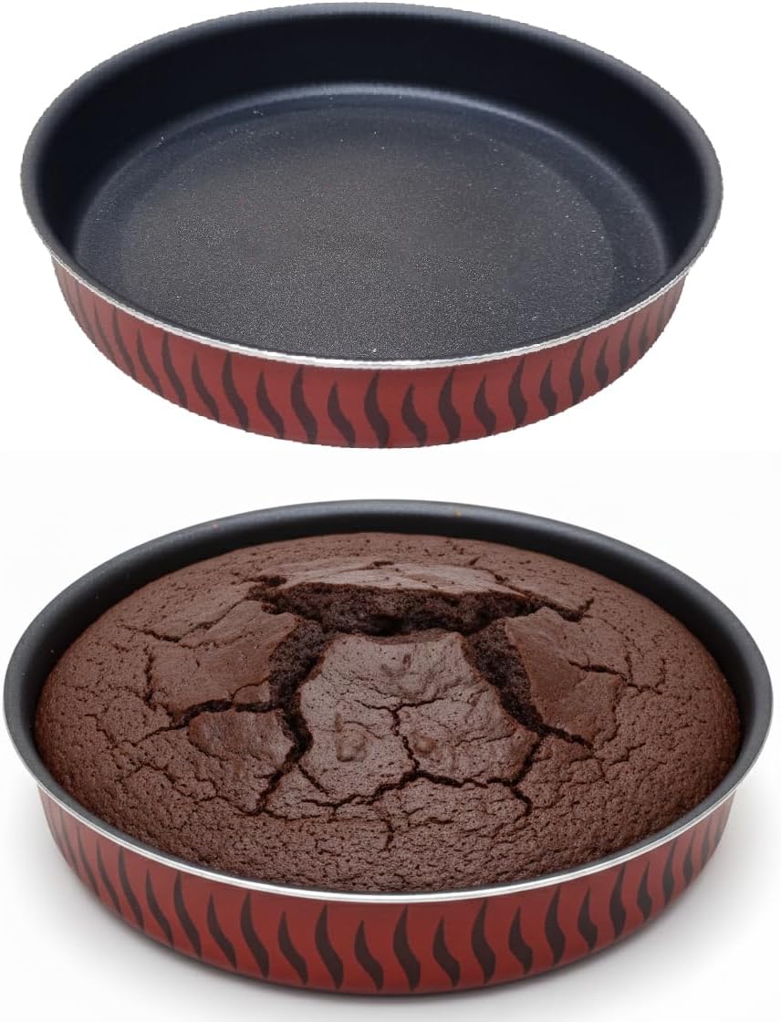 Non-Stick Round Baking Pan 32cm | Durable Oven Bakeware for Cakes, Brownies, Bread & Desserts | Premium Home Kitchen Cake Tray