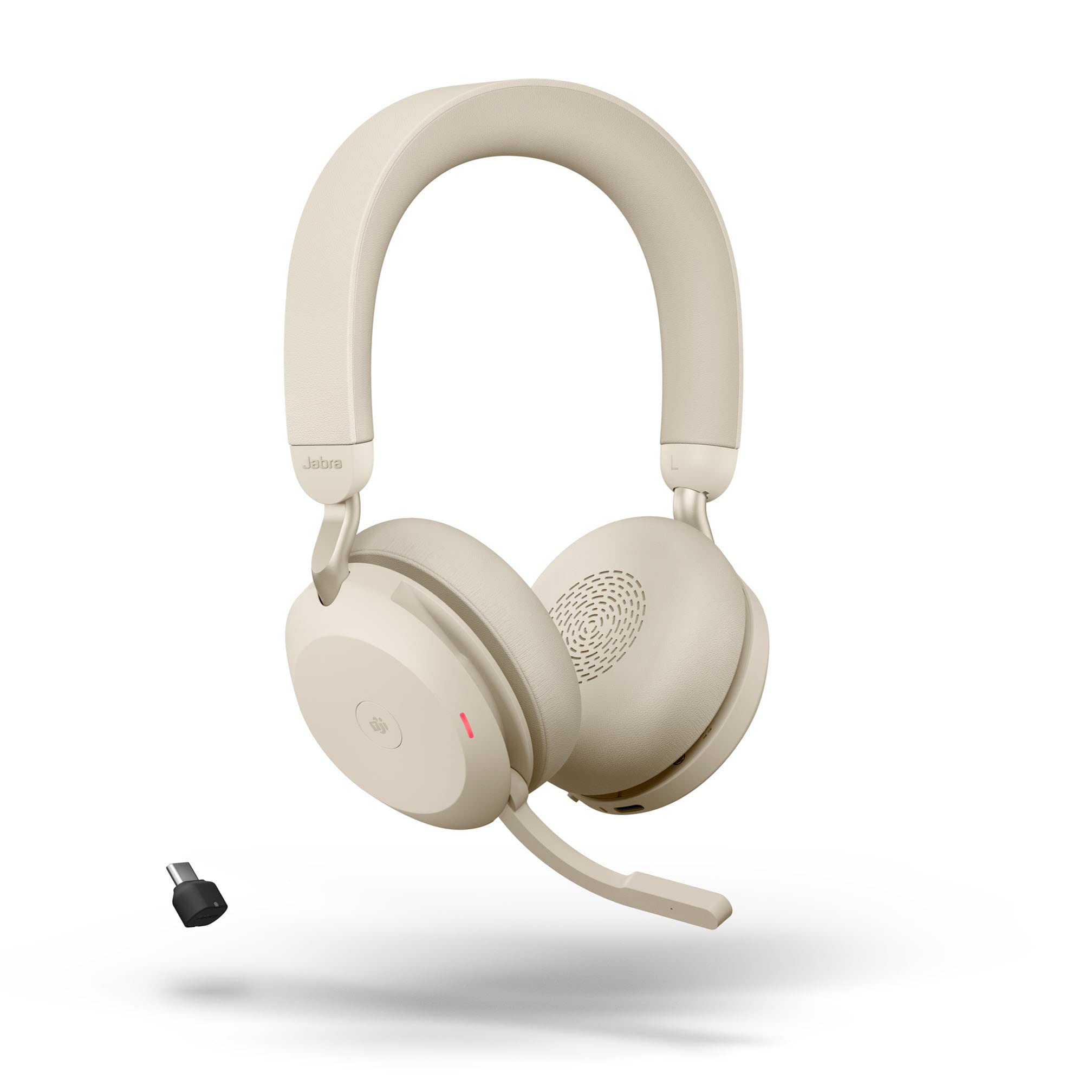 (ジャンク) Jabra Evolve2 75 本体、ソフトケース、充電ドック ジャンク) Jabra Evolve2 75 本体、ソフトケース、充電ドック