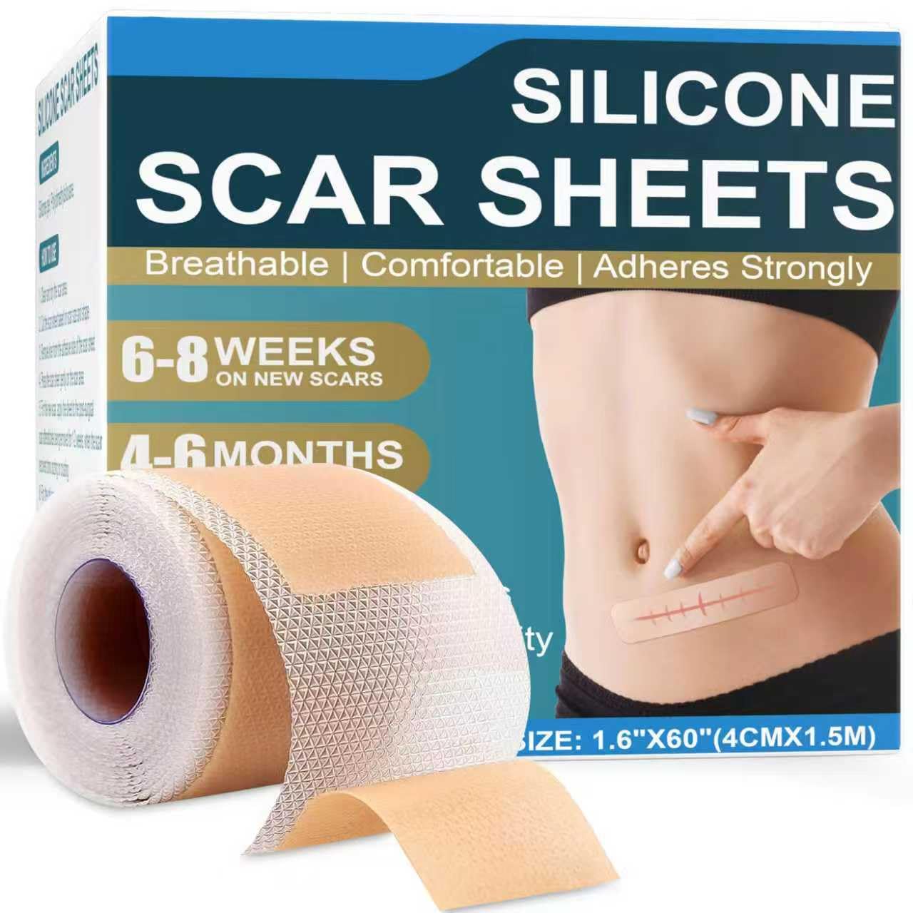 Silicone Scar Sheets, Silicone...
