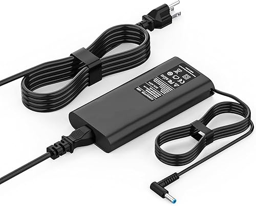 ROLADA Cargador para portátil de 135 W compatible con HP Spectre x360 15 16 2 en 1, adaptador de CA Omen 15 17, Pavilion Gaming 15 17 15-ec0013dx