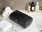 Personalized Small Toiletry Bag for Men,Minimalist Travel Toiletry Organizer Dopp Kit Water-resistant Makeup Bag for Travel Essentials,Travel Gifts For Men Unique