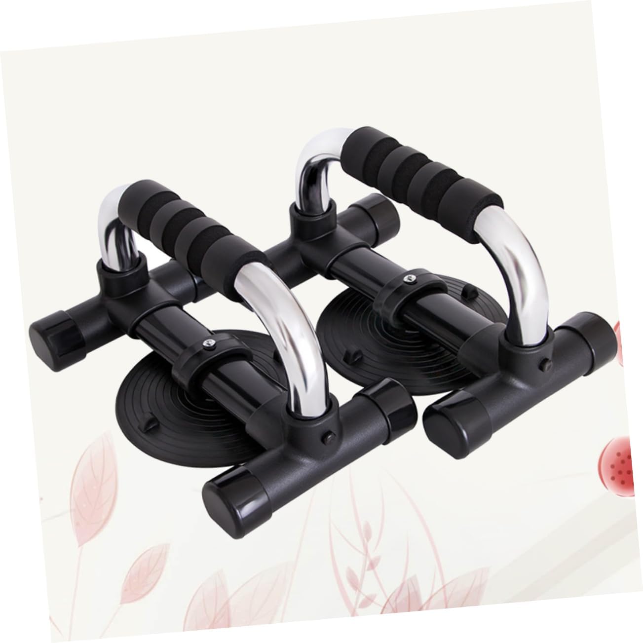H-Type Bar with Suction Cups Multifunctional Grip Fitness Tool for Home and Building Stand for Strength Training and Crunches