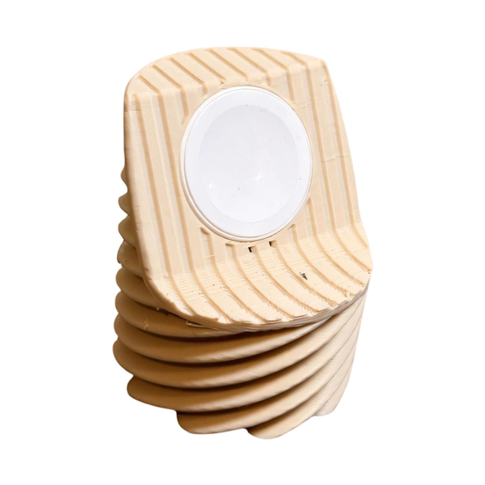 Artistic Layered Charging Stand for Watch Features Antislip Texture and Multiple Color Option Watch Stand