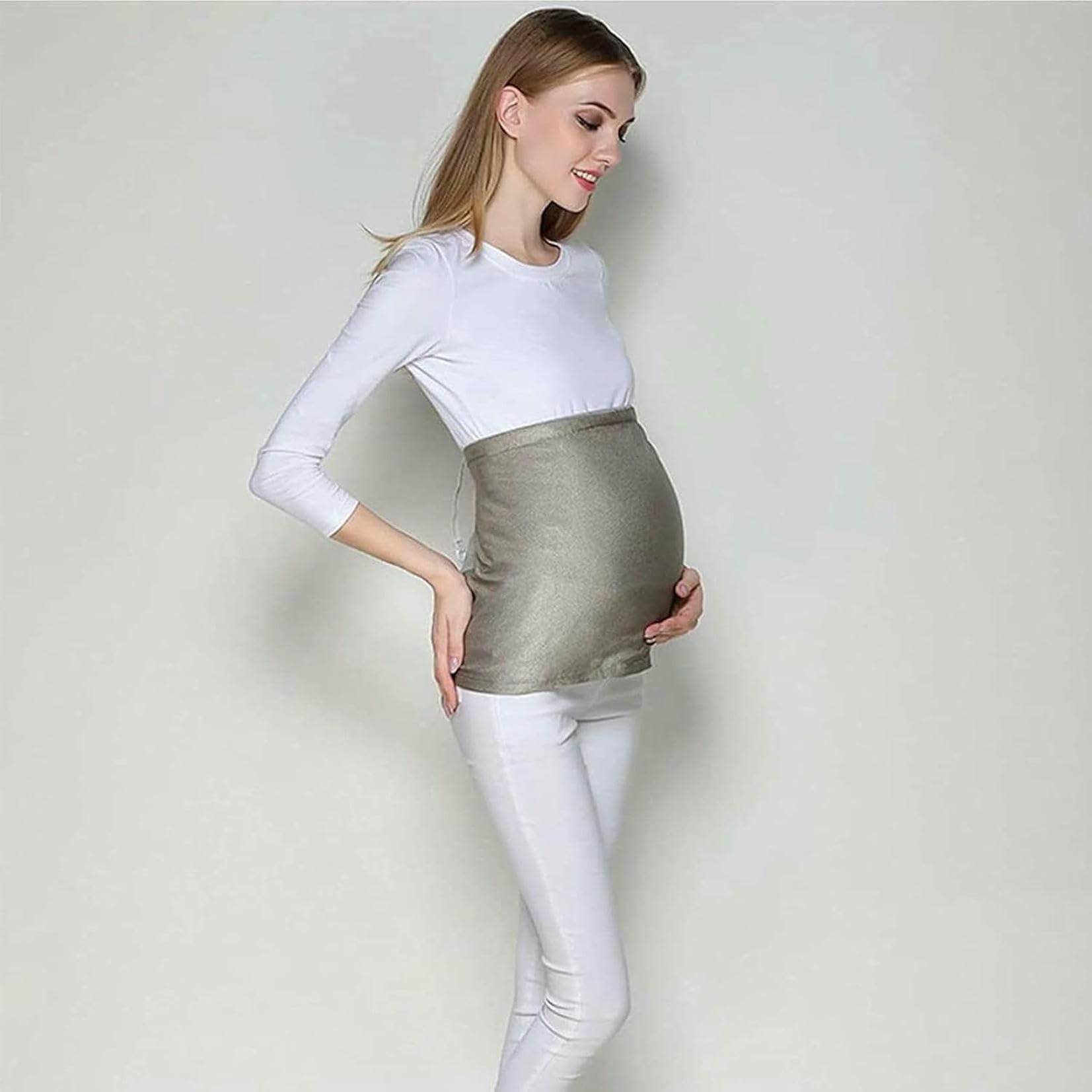 Vêtements de maternité anti-radiation EMF en tissu de protection d'argent pour femmes enceintes
