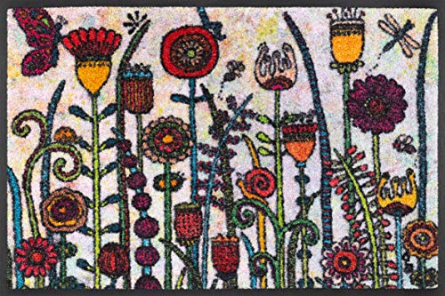 wash+dry Fußmatte, Sonnentag 40x60cm, innen und außen, waschbar