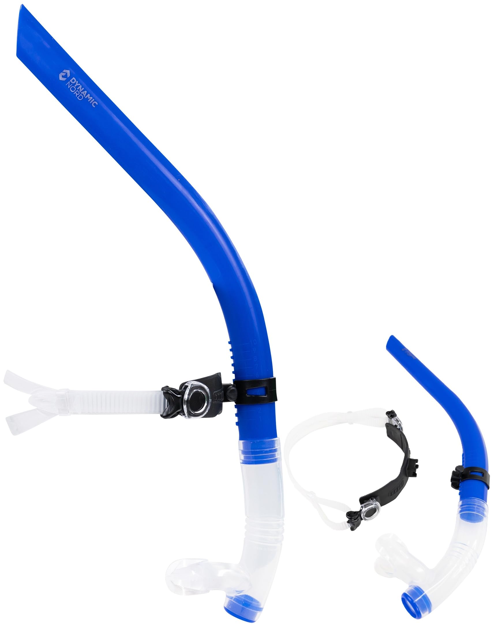 Tubo de Snorkel Premium para natación – Diseñado en Alemania - Tubo de Snorkel Frontal con Boquilla de Silicona, Diadema de Silicona, Tubo de Snorkel para natación