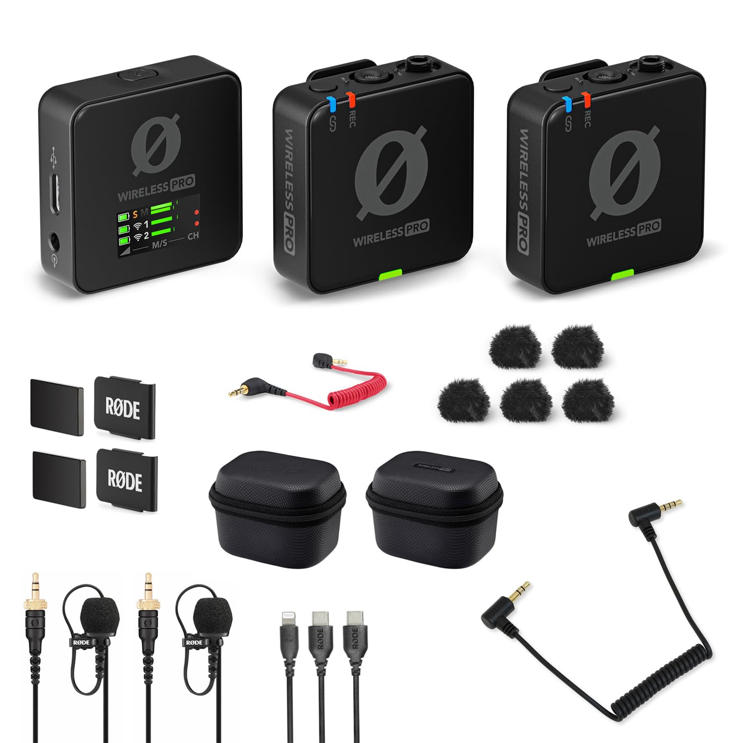 Rode Wireless Pro Digital 2-Channel Wireless Microphone Set +