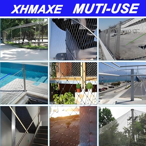 12PCS 1/4 Inch Wire Rope Clamps, M6 Heavy Duty Galvanized Wire Cable Clamps for Tent Ropes,Wire Clamps for Cables(6mm), Boat, Clotheslines, U-Bolt Saddle Fasteners for Secure Connections - Image 6