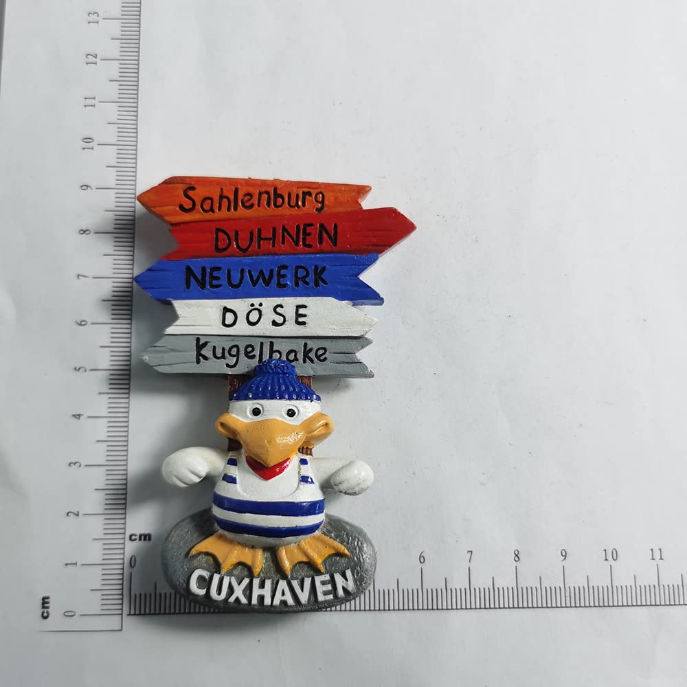 3D Kühlschrankmagnet Caorle - Italien Souvenir Aus Harz 7x5cm