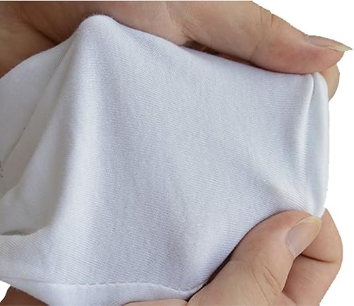 Miniatura 3 de lasenersm 12 unids6 pares 8.27 pulgadas guantes de trabajo de algodón blanco talla única