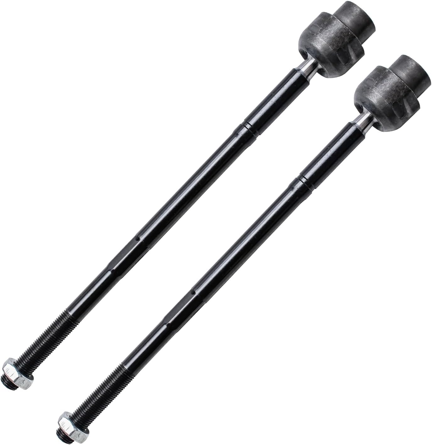 Detroit Axle - Front 2pc Tie Rods for Chevy Impala Limited Monte Carlo Buick Regal Allure Park Avenue LeSabre Riviera Century Cadillac DeVille Seville Allante, 2 Inner Tie Rod Ends Replacement