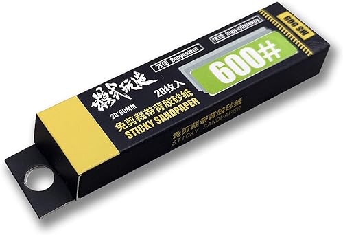 Miniatura 5 de Herramientas de lijado abrasivo impermeable mojadoseco pegajoso papel de lija para madera, metal y pulido automotriz 100pcs