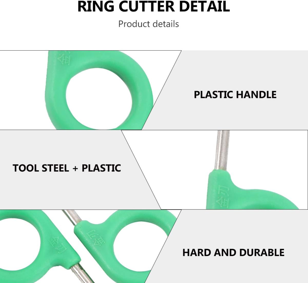 INOOMP 2PCS Fine-edged Ring Cutter Fruit Tree Ring Stripping Cutter Trimming Shears for Gardening